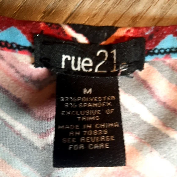 Rue21 striped dress - M - Picture 3 of 4